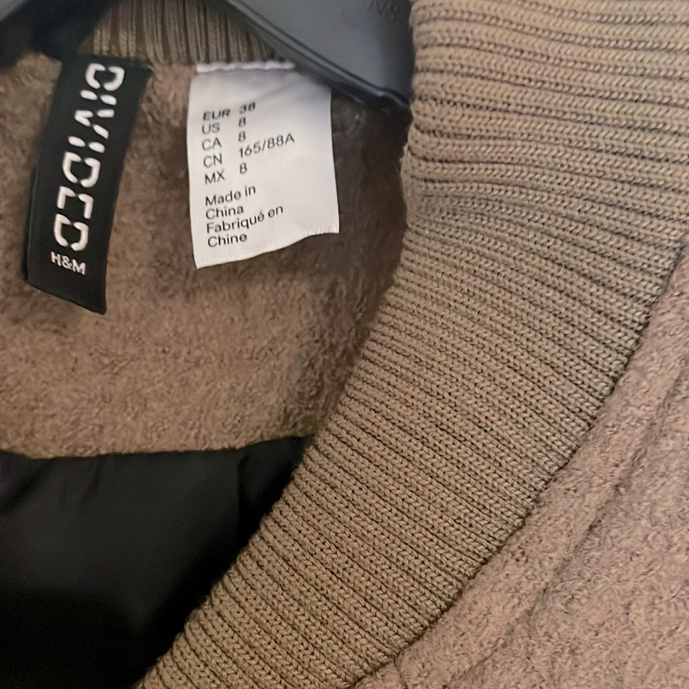 H&M Camel Wool Jacket - Picture 2 of 3